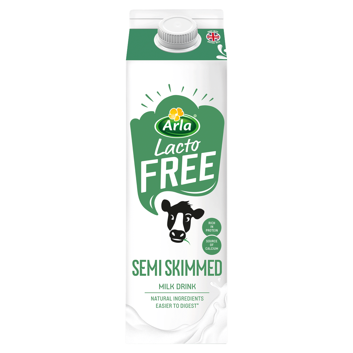 Arla Lacto Free Semi Skimmed Milk Drink 1 Litre