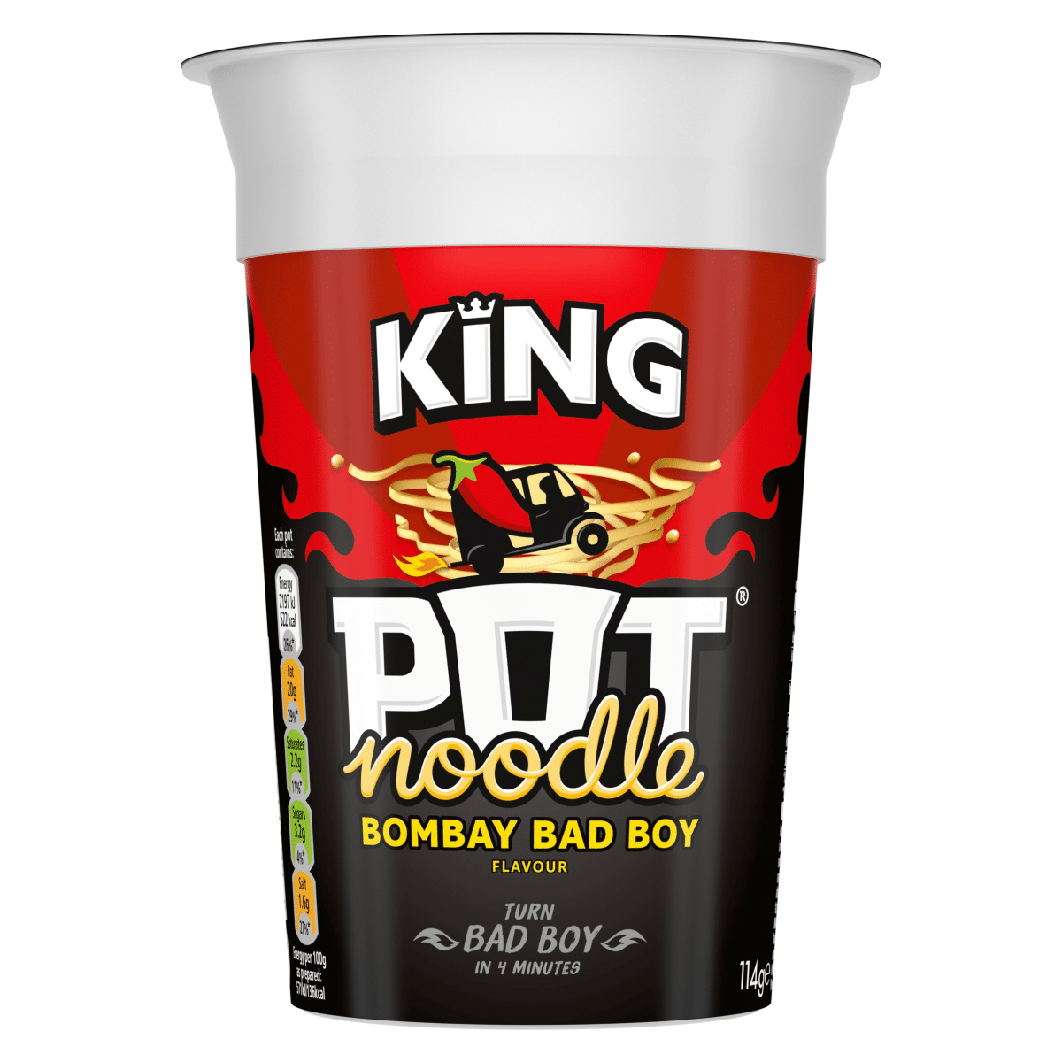Pot Noodle  King Pot Bombay Bad Boy 114 g