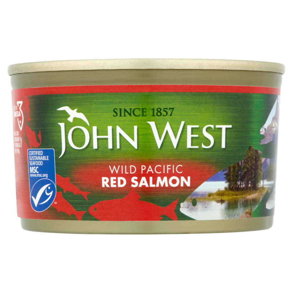 John West Wild Pacific Red Salmon 213g