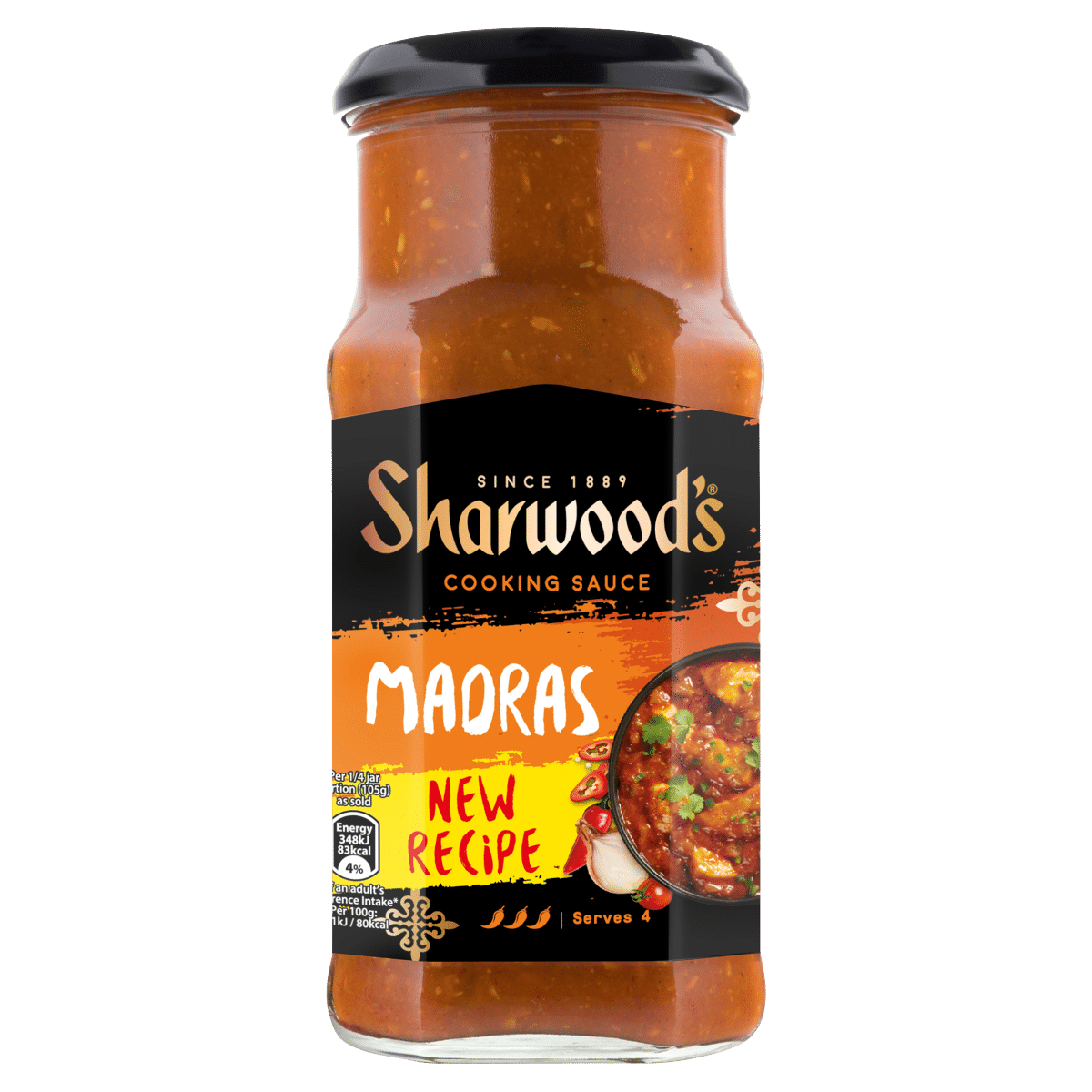 Sharwood’s Madras Hot Curry Sauce 420g