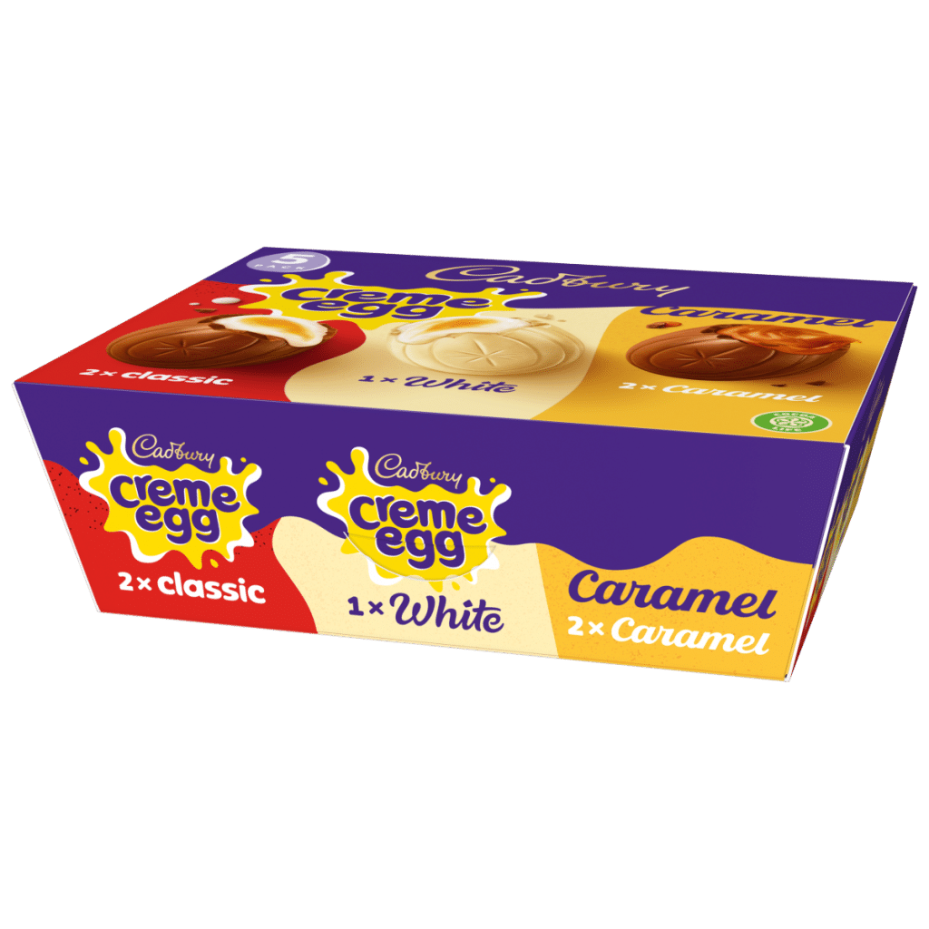 Cadbury Creme Egg Chocolate Mixed 5 Pack Multipack 200g (5 x 40g)