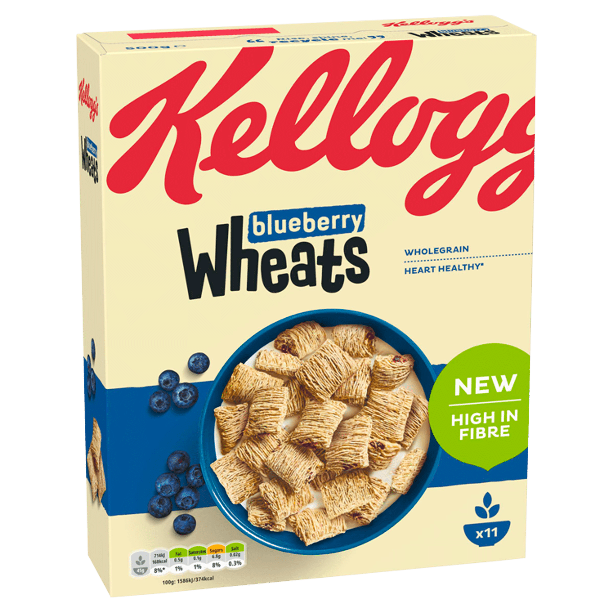 Kellogg’s Blueberry Wheats 500g
