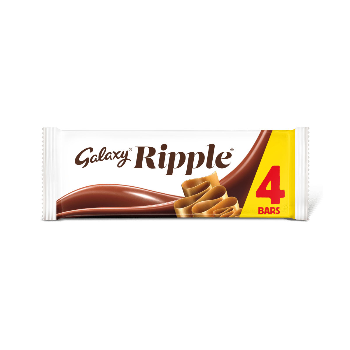 Galaxy Ripple Chocolate Bars Multipack 4 x 33g