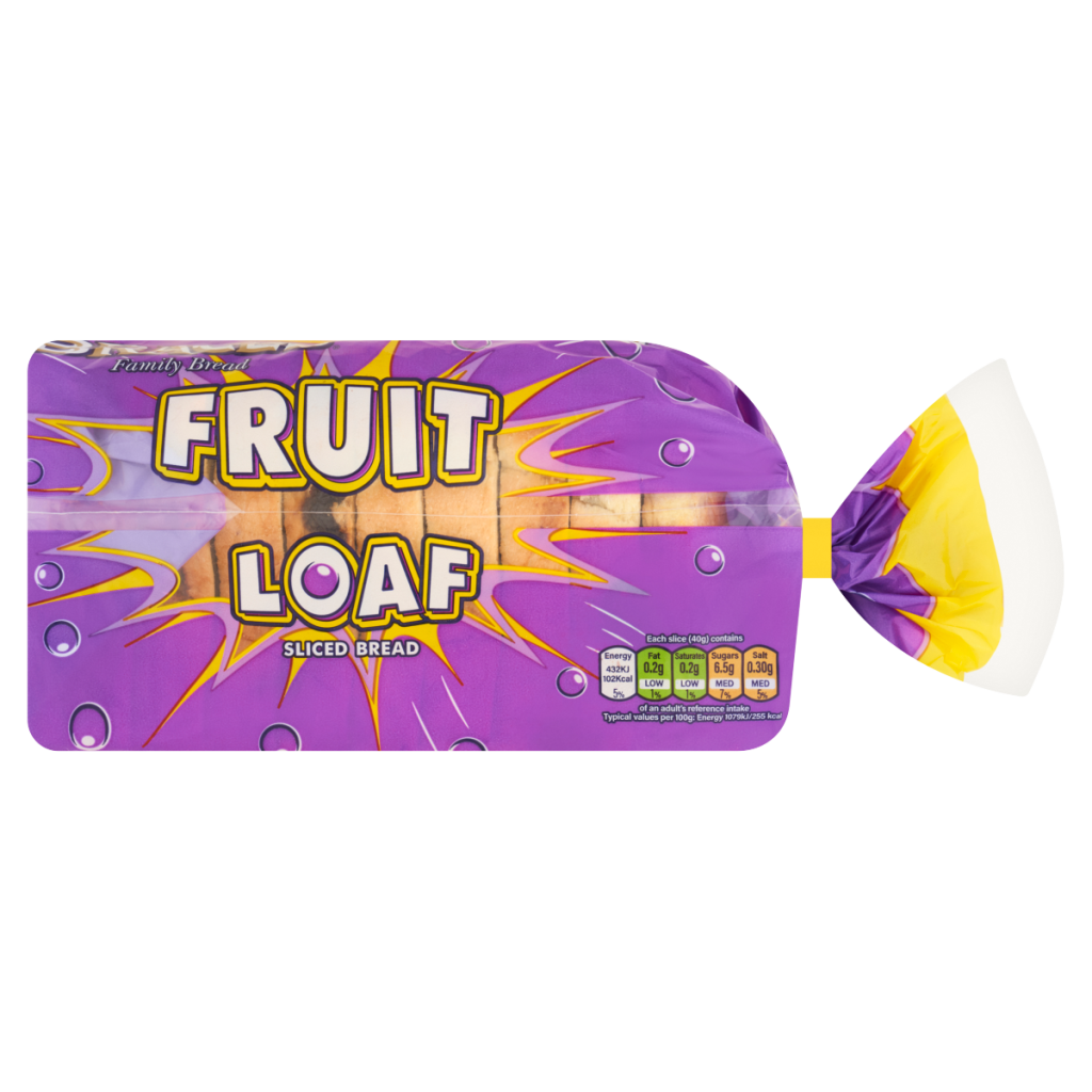 Brace’s Fruit Loaf Sliced Bread 400g