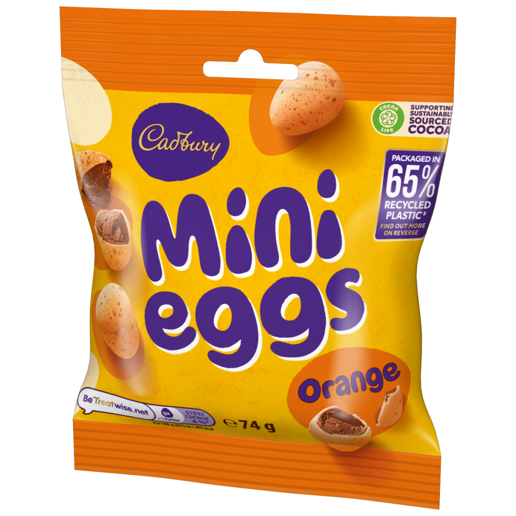 Cadbury Mini Eggs Orange Chocolate 74g