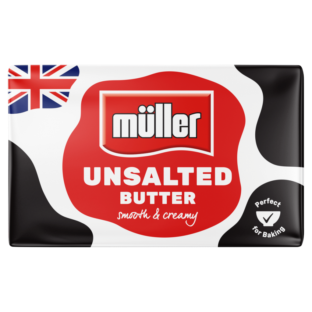 Müller Unsalted British Butter 250g