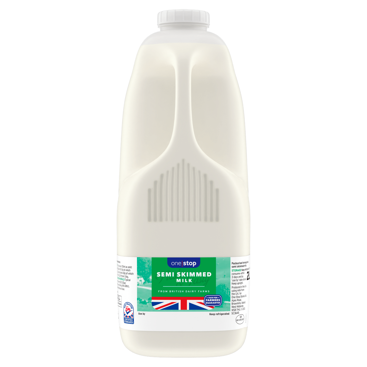 One Stop Semi Skimmed Milk 2L