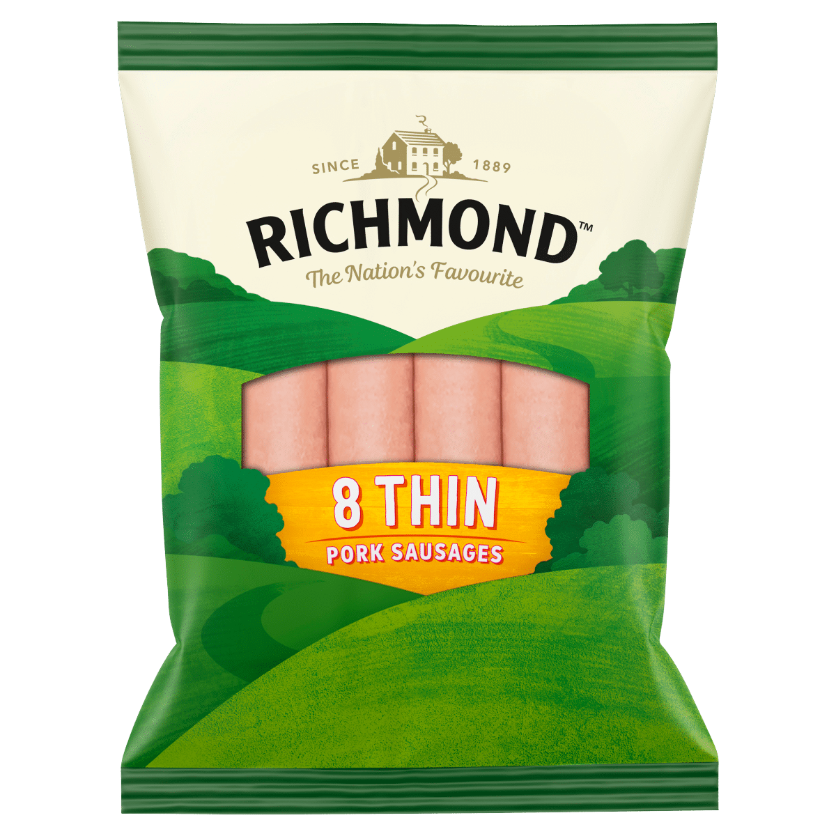 Richmond 8 Thin Pork Sausages 227g