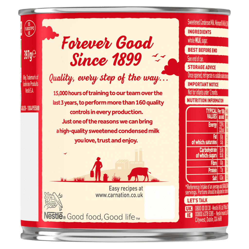 Carnation Condensed Milk 397g