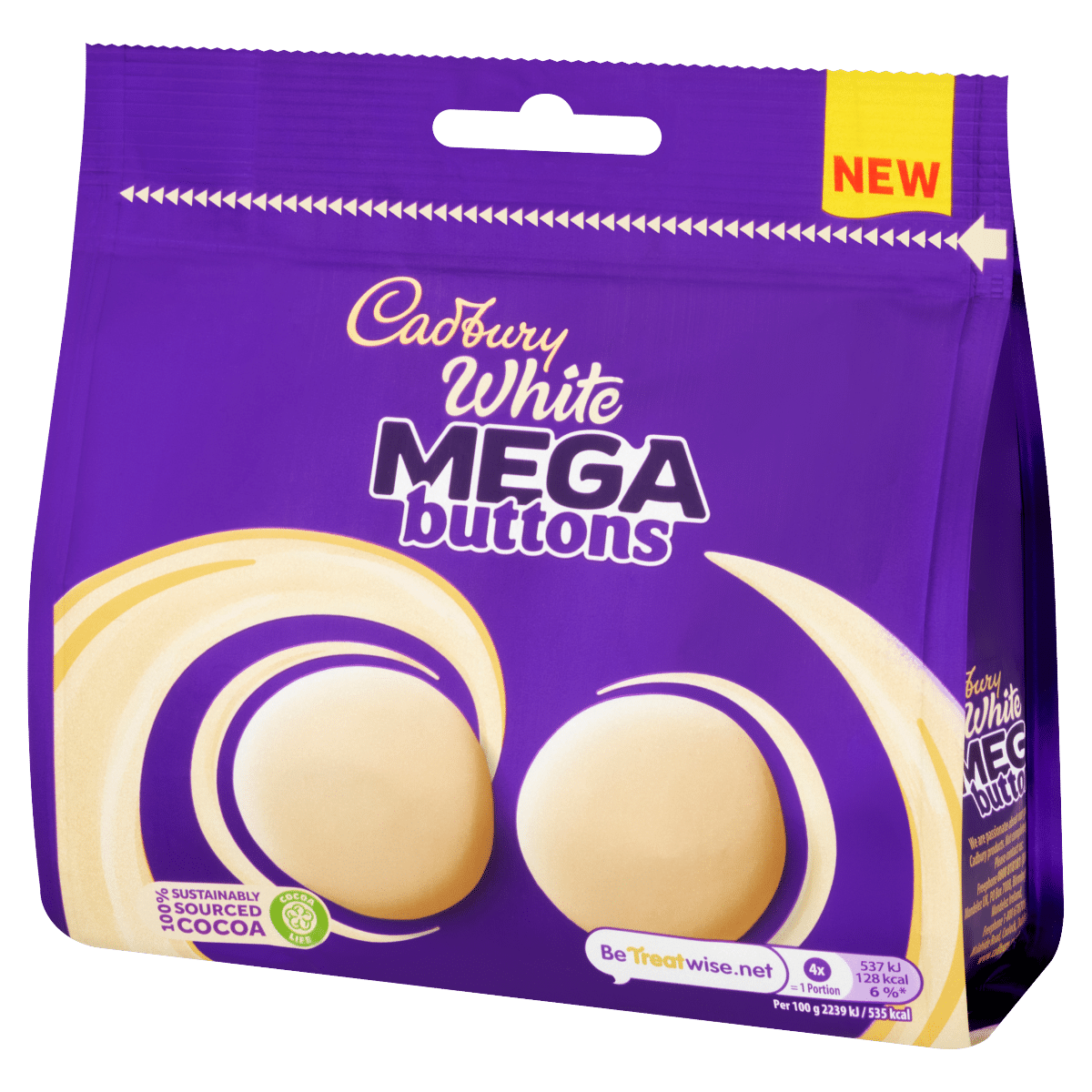 Cadbury White Mega Buttons 192g