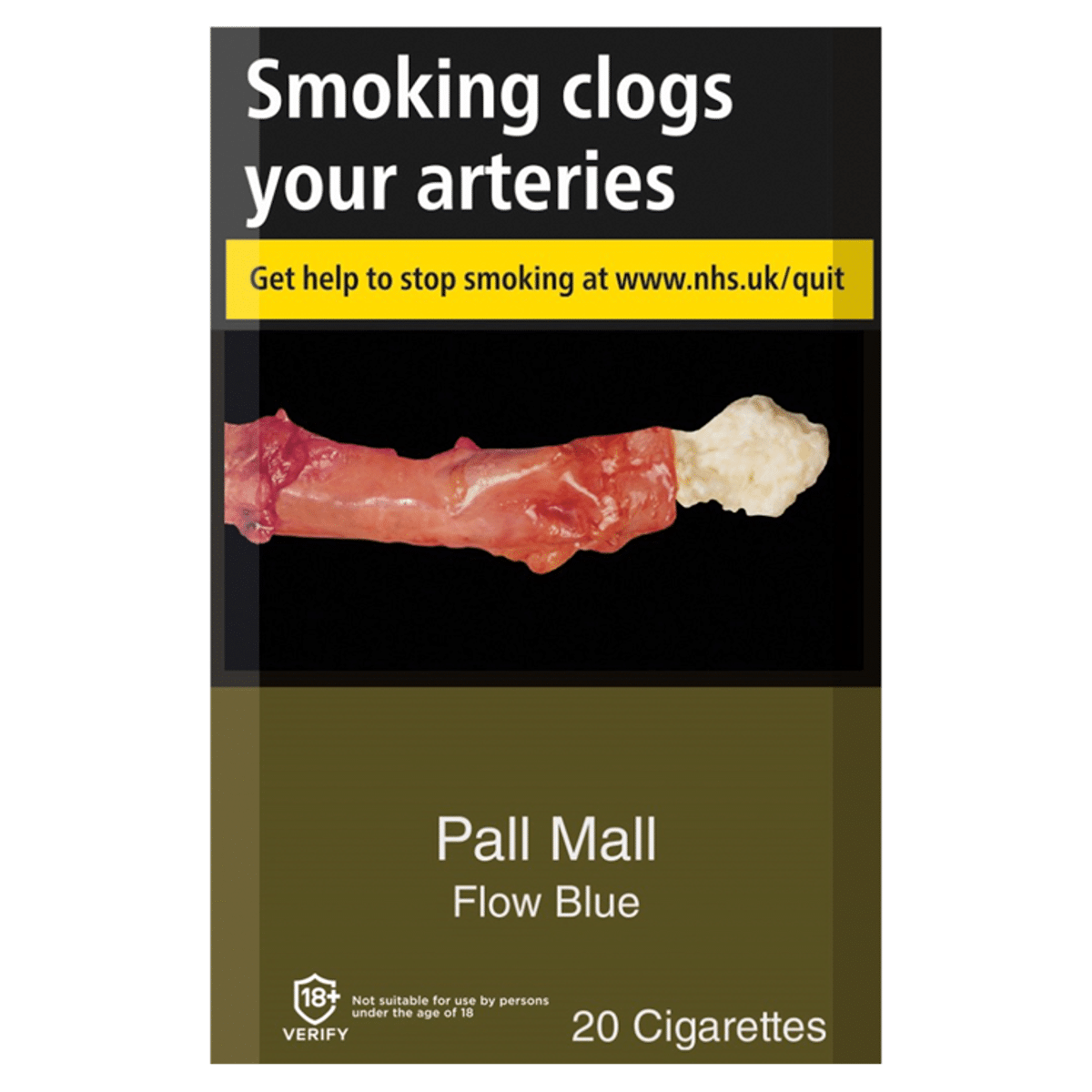 Pall Mall Flow Blue 20 Cigarettes