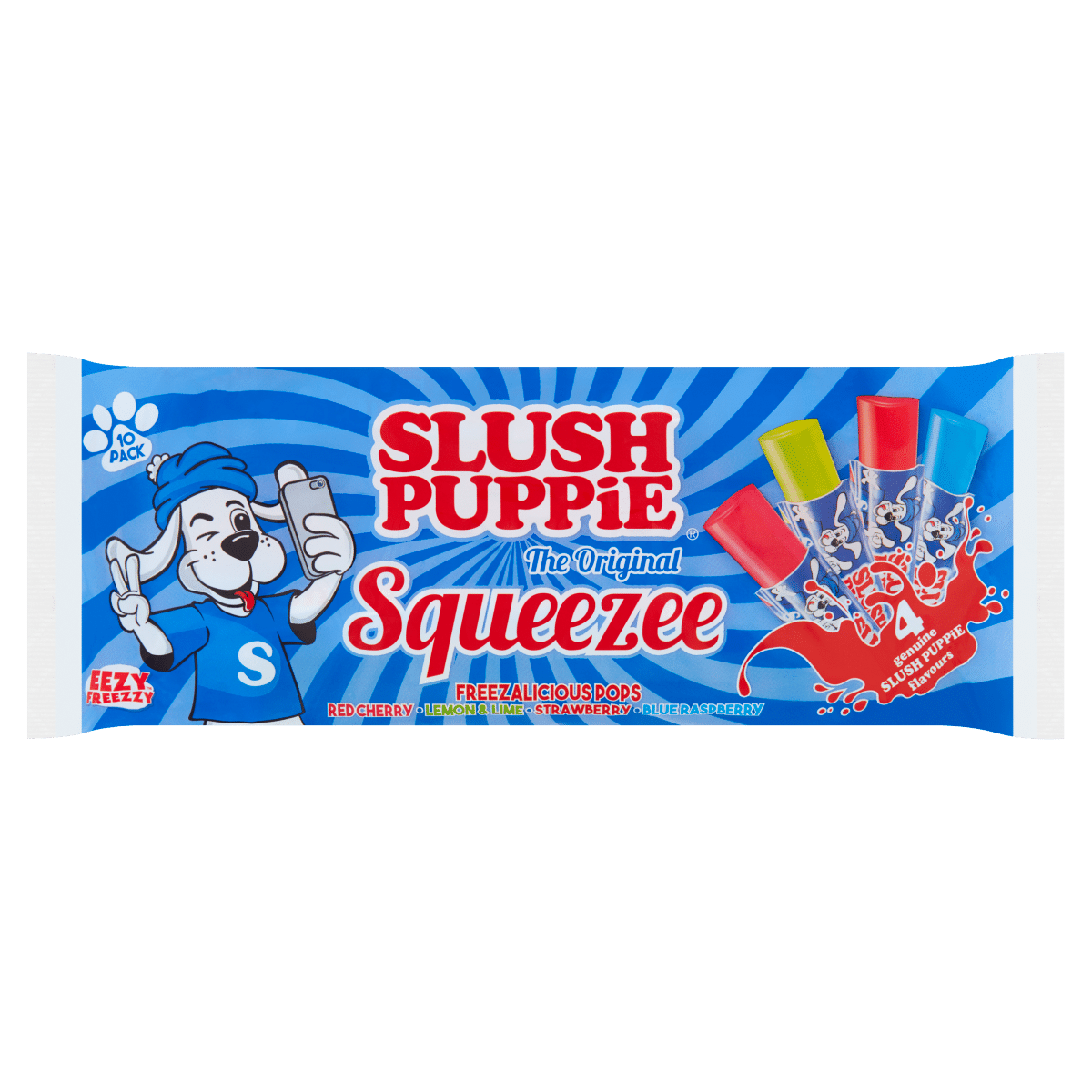 Slush Puppie The Original Squeezee 10 x 60ml (600ml)