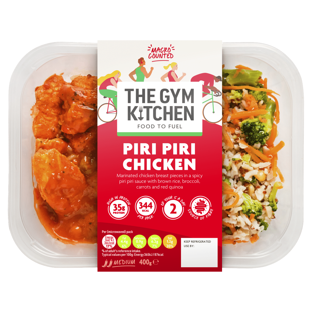The Gym Kitchen Piri Piri Chicken 400g