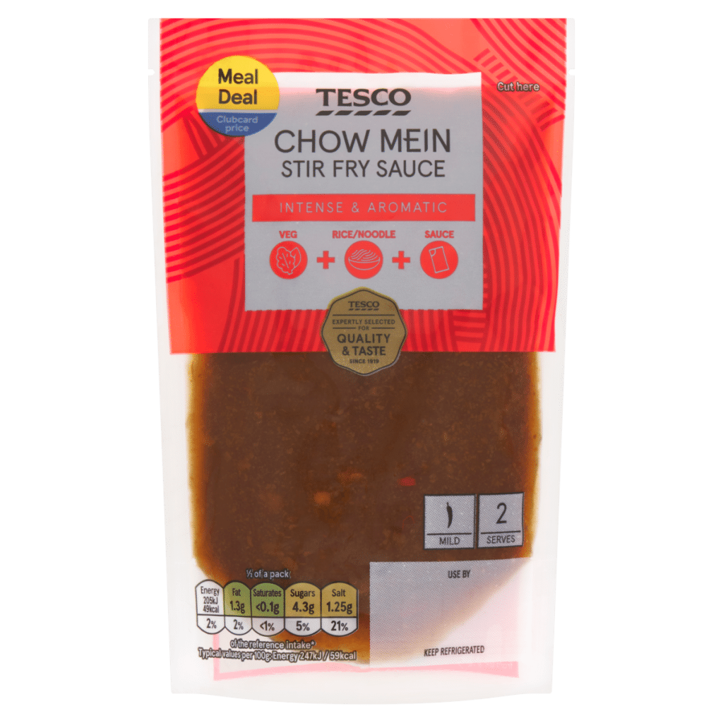 Tesco Chow Mein Stir Fry Sauce 165g