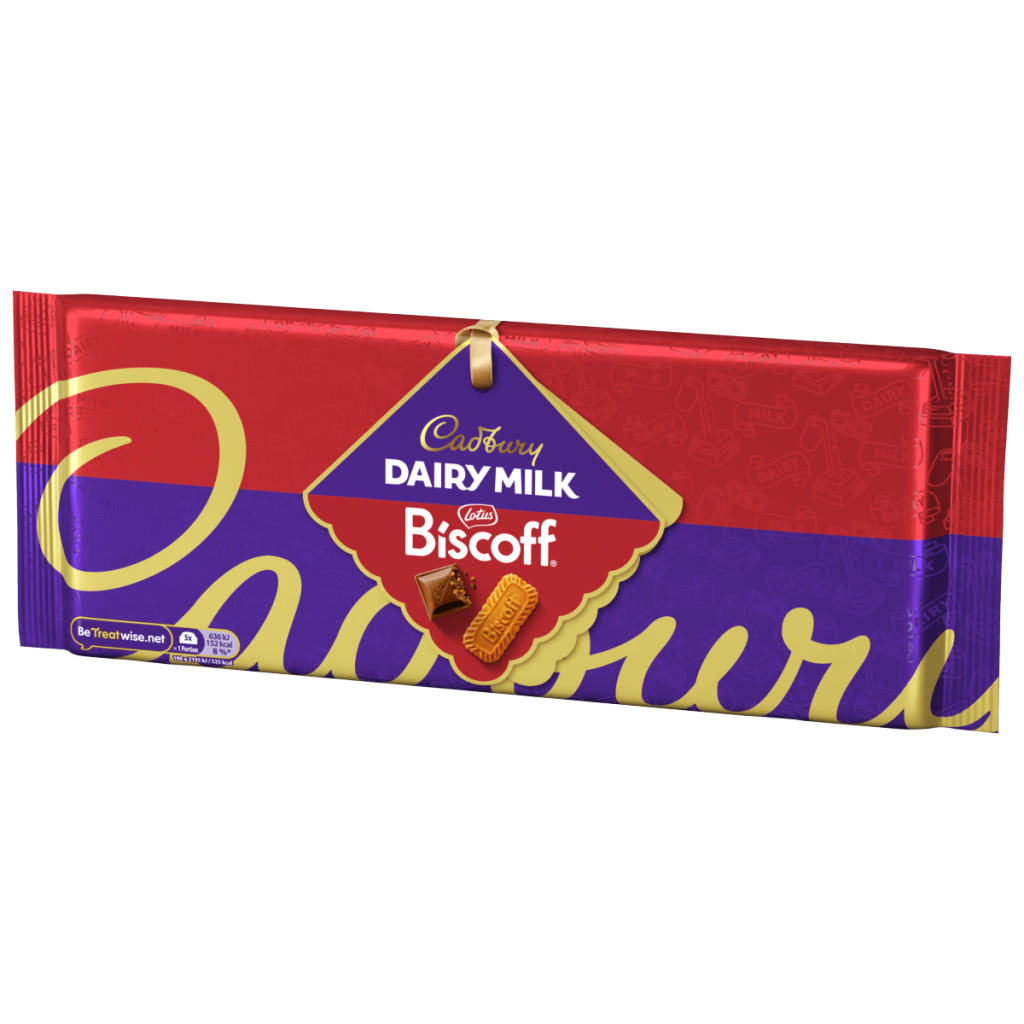 Cadbury Dairy Milk Biscoff Chocolate Bar 350g
