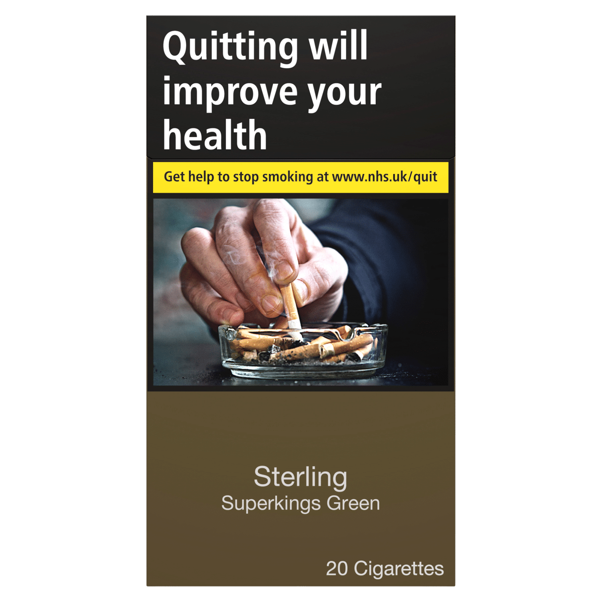 Sterling Superkings Green 20 Cigarettes