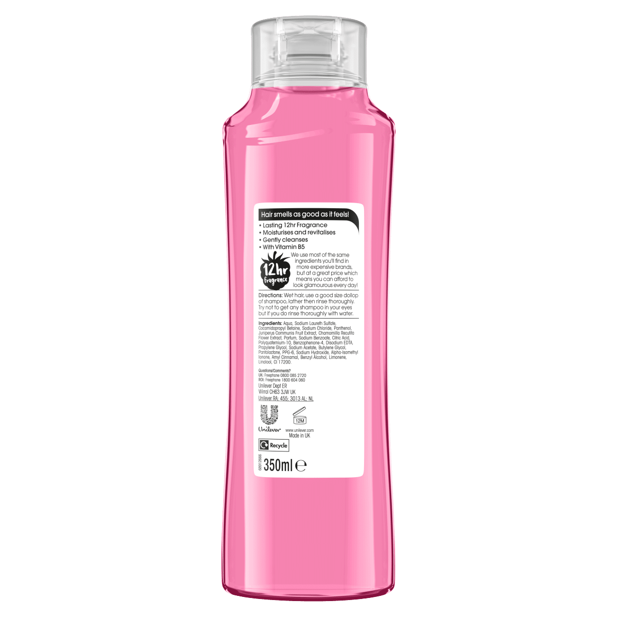 Alberto Balsam Sunkissed Raspberry Shampoo 350ml