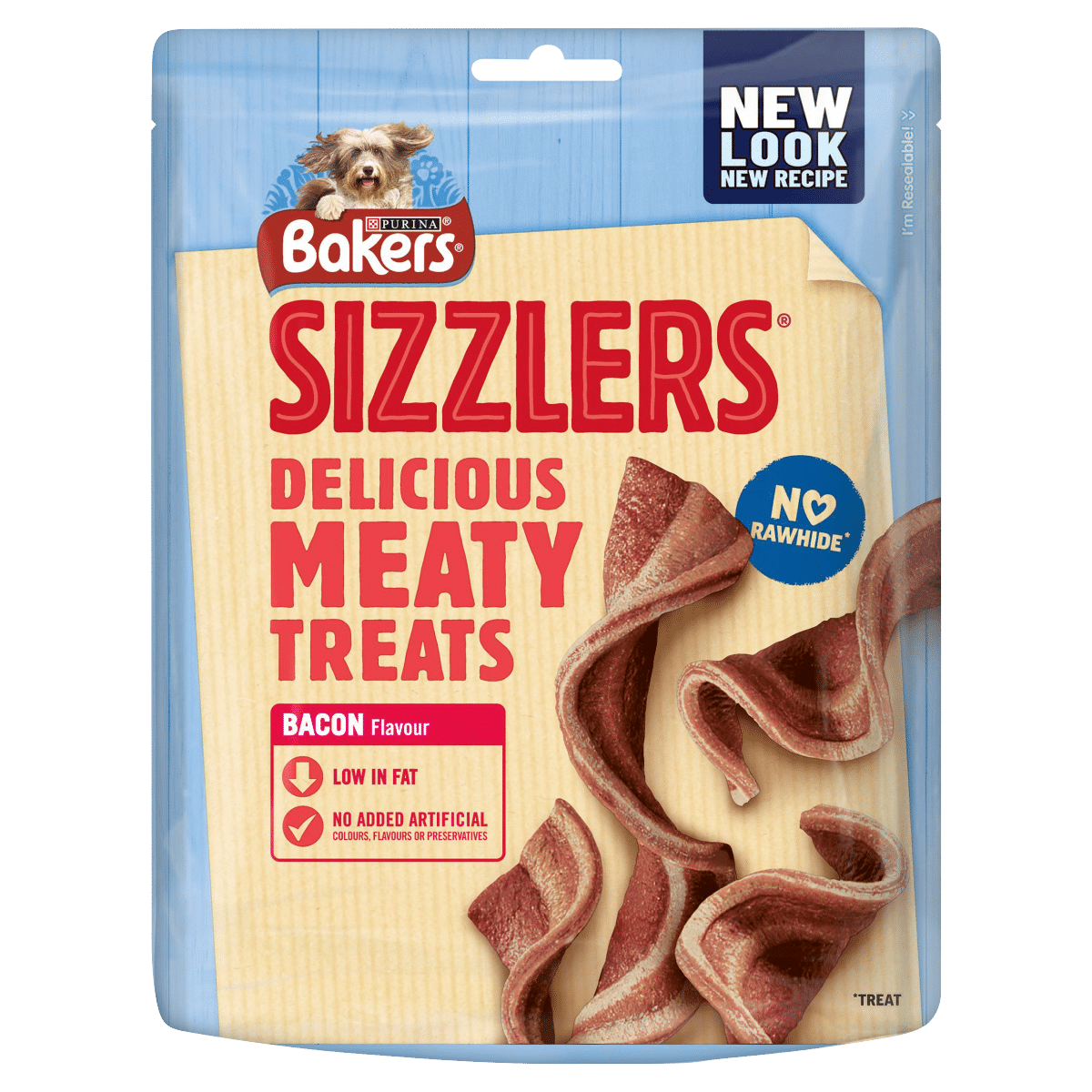 Bakers Dog Treats Bacon Sizzlers 90g