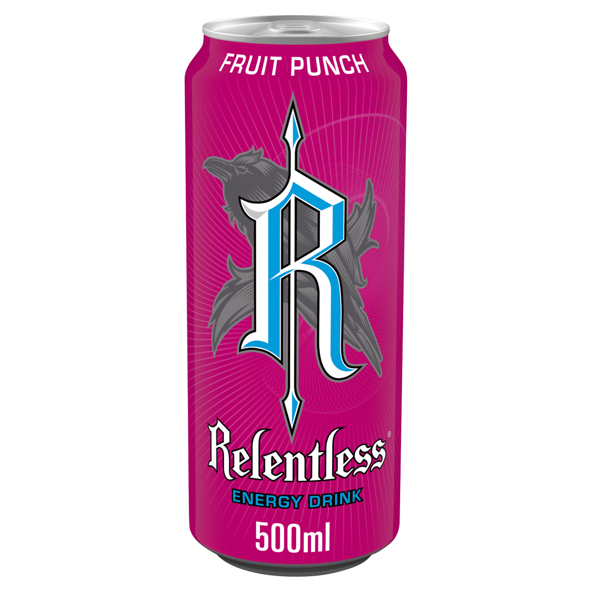 Relentless Fruit Punch Energy Drink 500ml