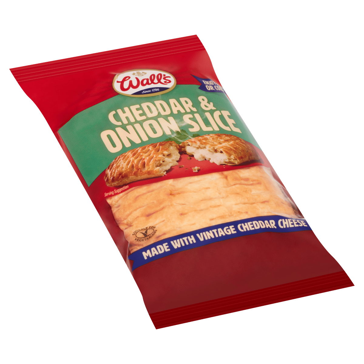 Wall’s Cheddar & Onion Slice 180g