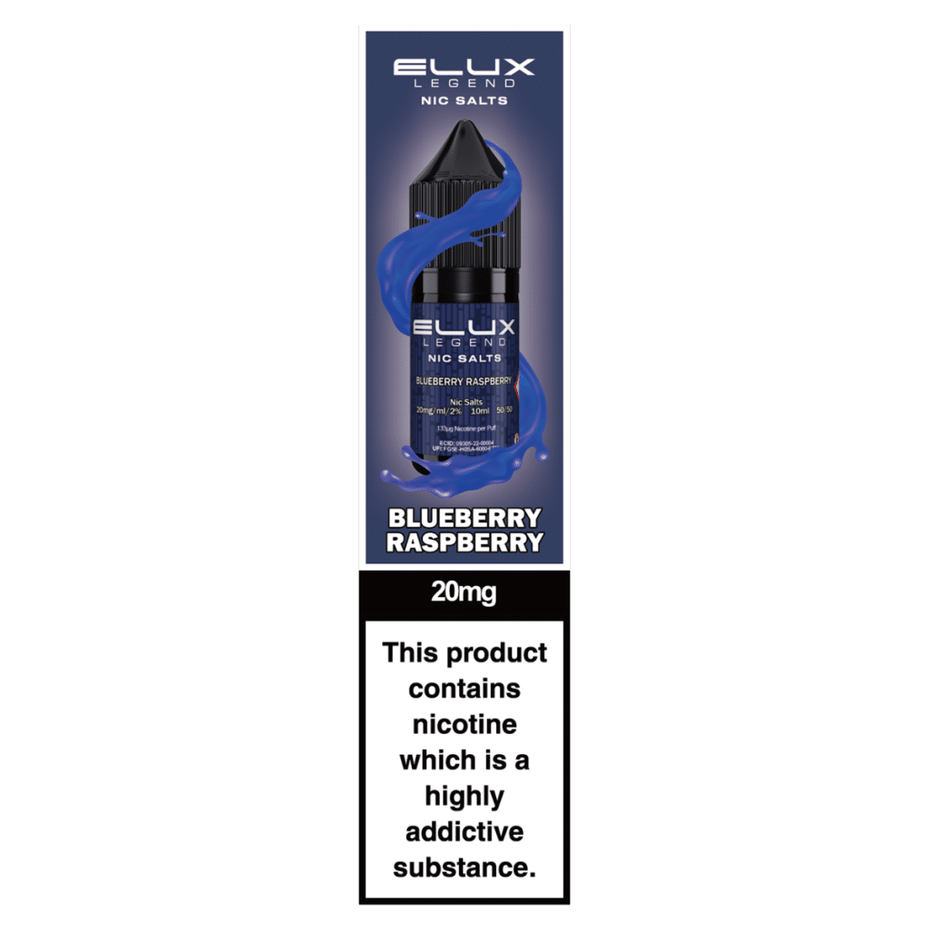 Elux Legend Nic Salts Blueberry Raspberry 20mg