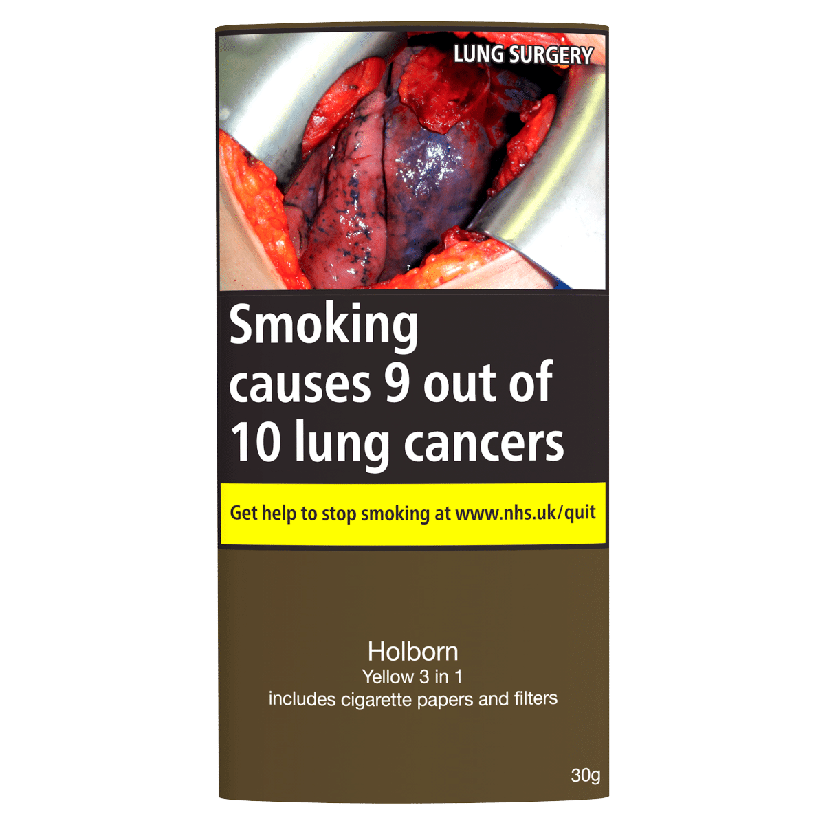 Holborn Yellow 3-in-1 Pouch 30g