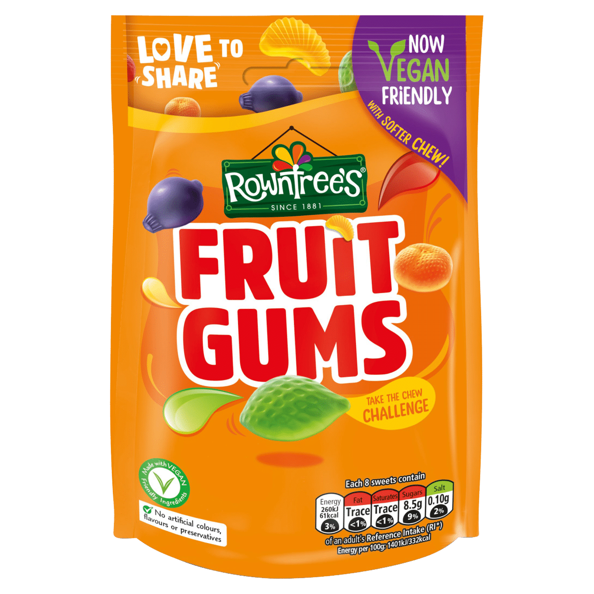 Rowntree’s Fruit Gums 150g
