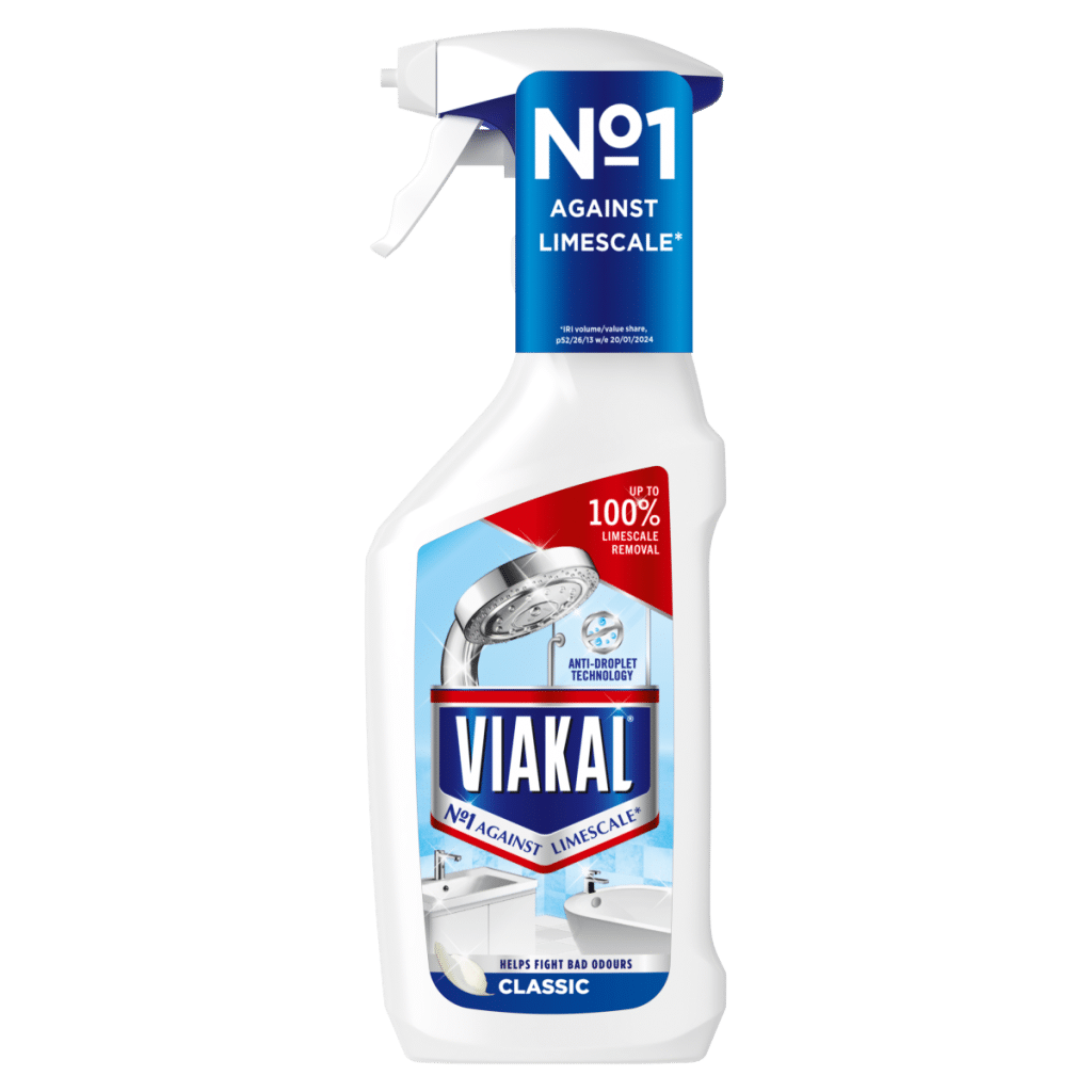 Viakal Classic Limescale Remover Spray 500ML, To Remove Up To 100% Of Limescale