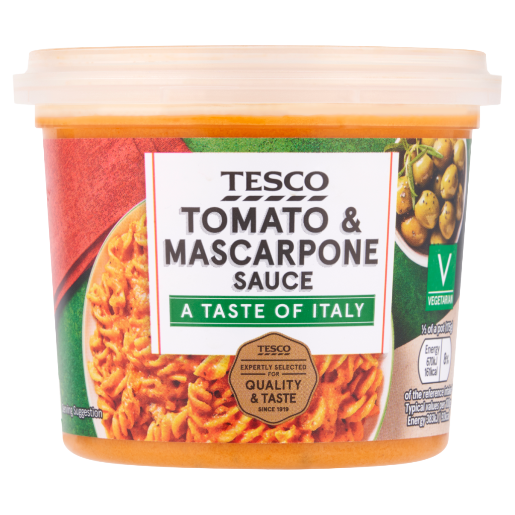 Tesco Tomato & Mascarpone Sauce 350g