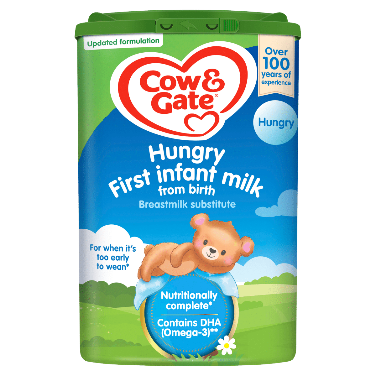 Cow & Gate Hungry First Infant Milk from Birth 800g