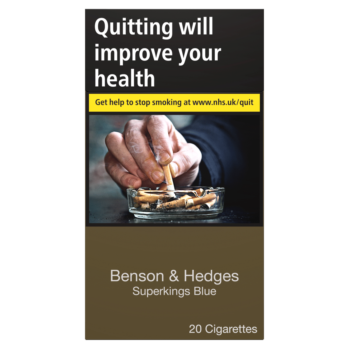 Benson & Hedges Superkings Blue 20 Cigarettes