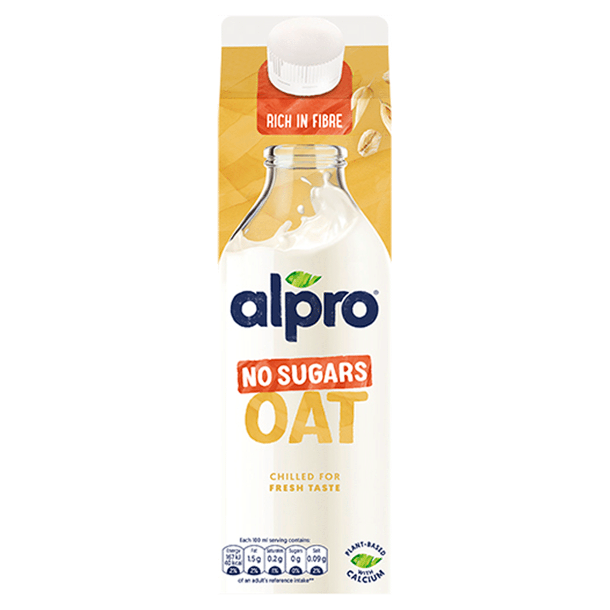 Alpro No Sugars Oat 1L