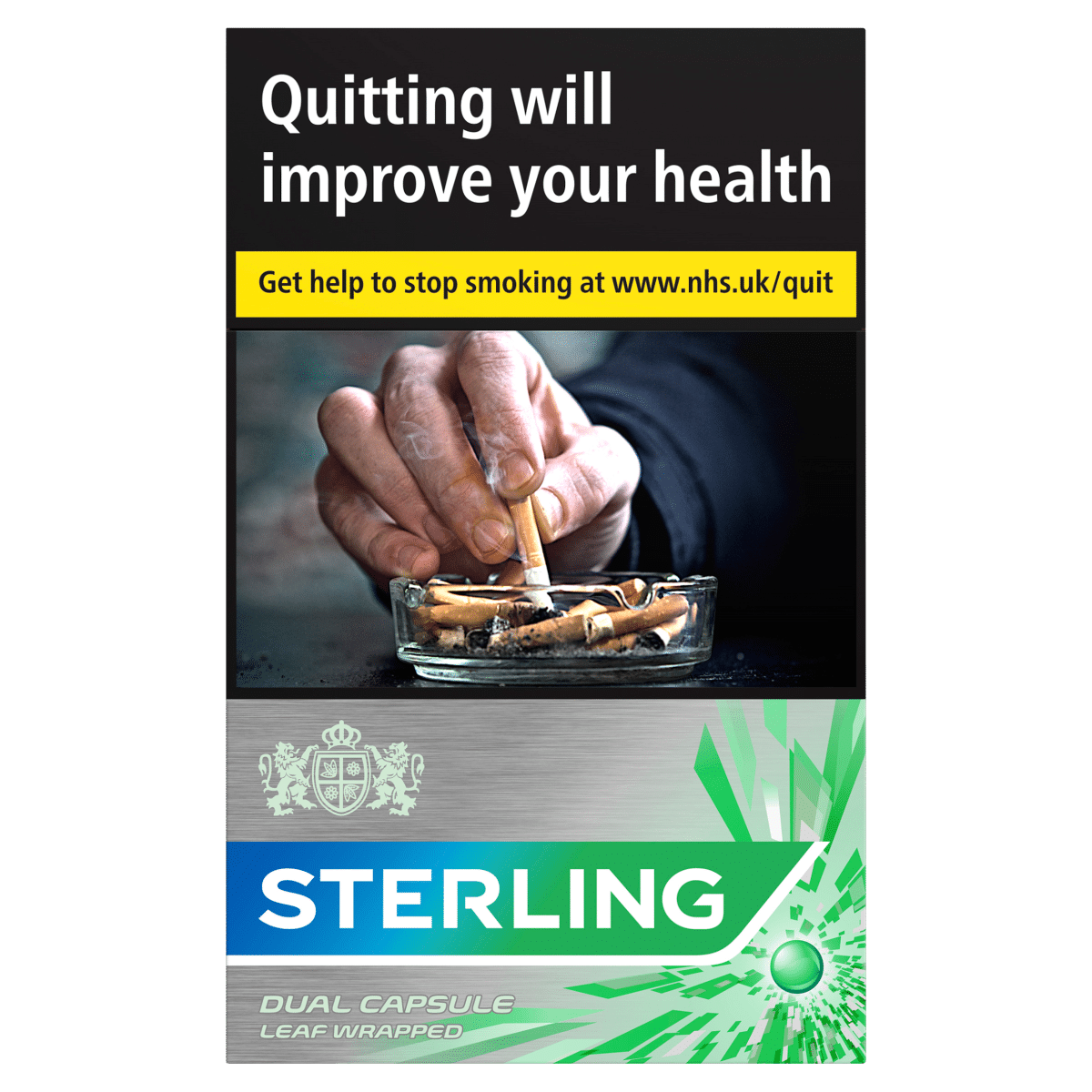 Sterling Dual Capsule Leaf Wrapped 20 Standard