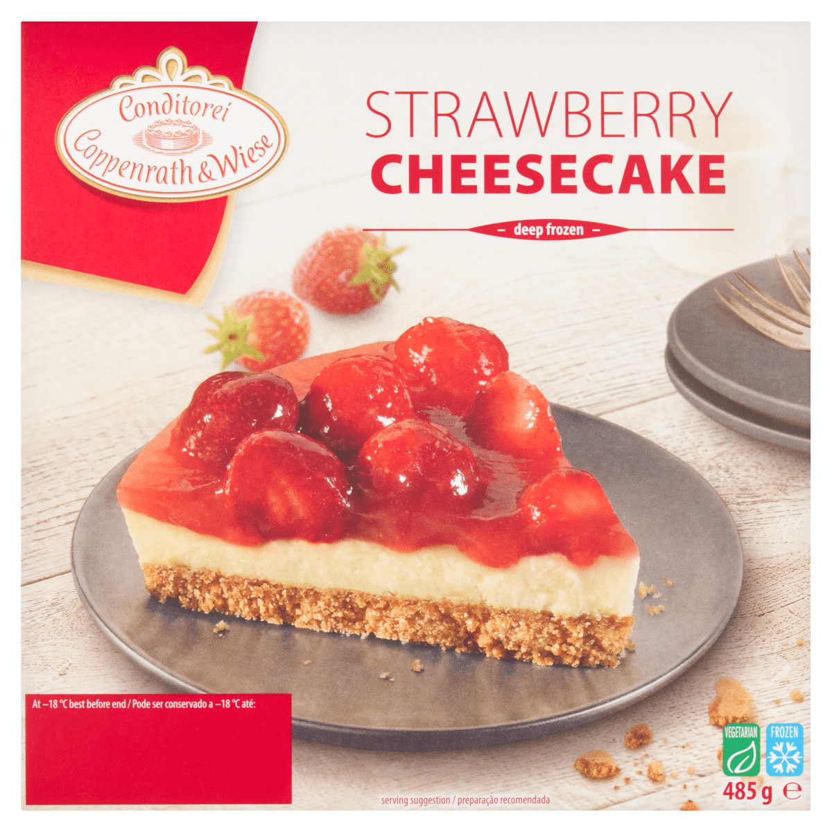 Conditorei Coppenrath & Wiese Strawberry Cheesecake 485g