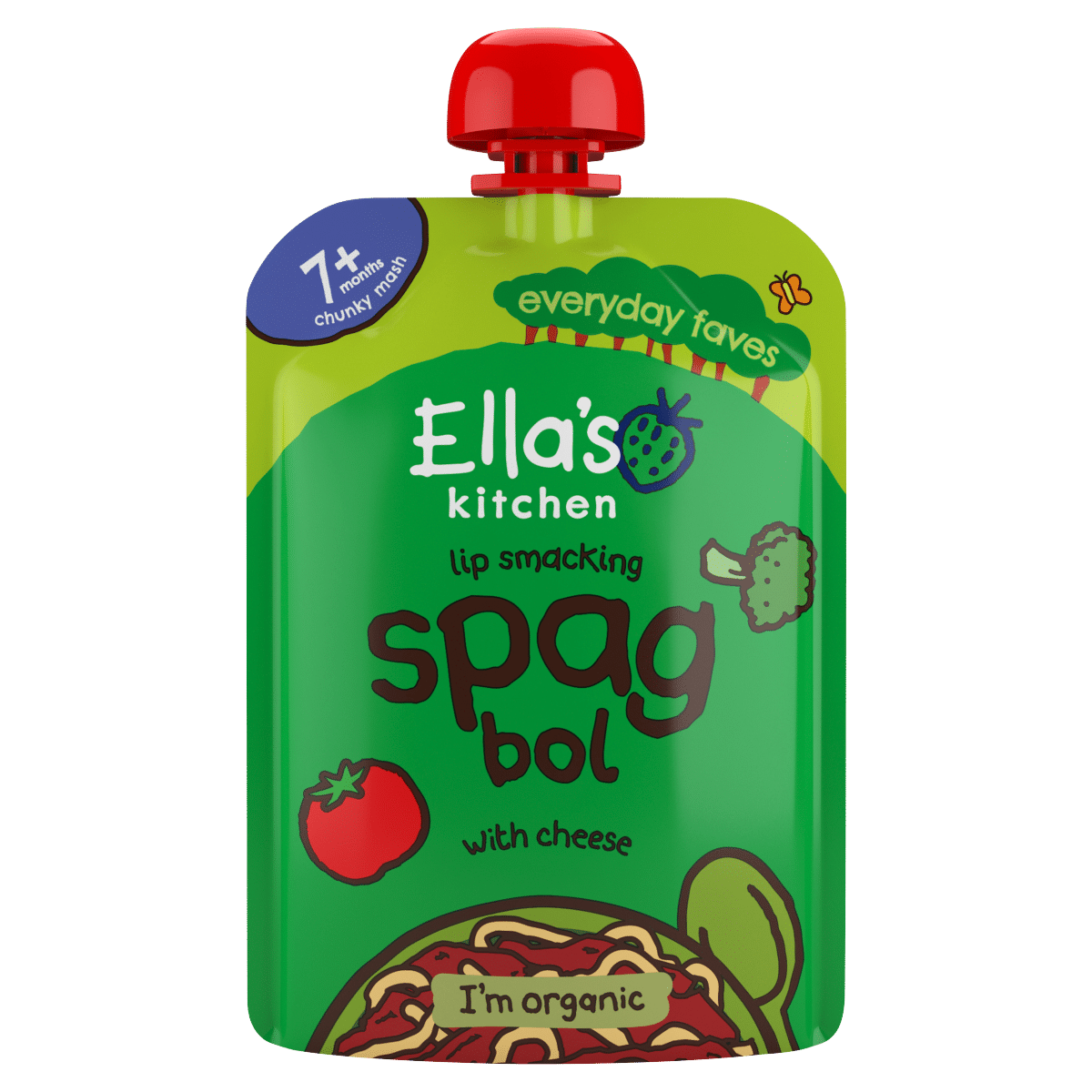 Ella’s Kitchen Organic Spag Bol Baby Pouch 7+ Months 130g