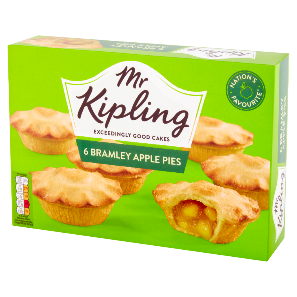 Mr Kipling 6 Bramley Apple Pies