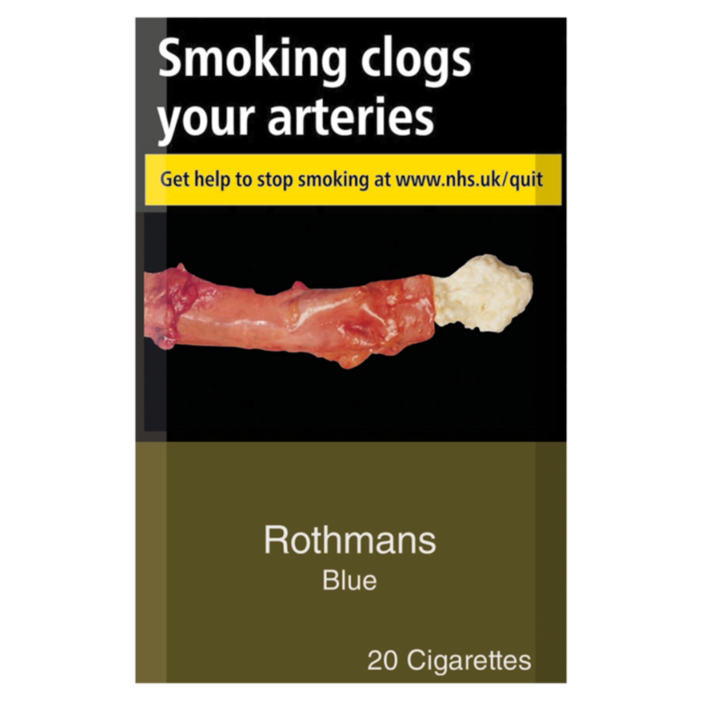 Rothmans Blue 20 Cigarettes