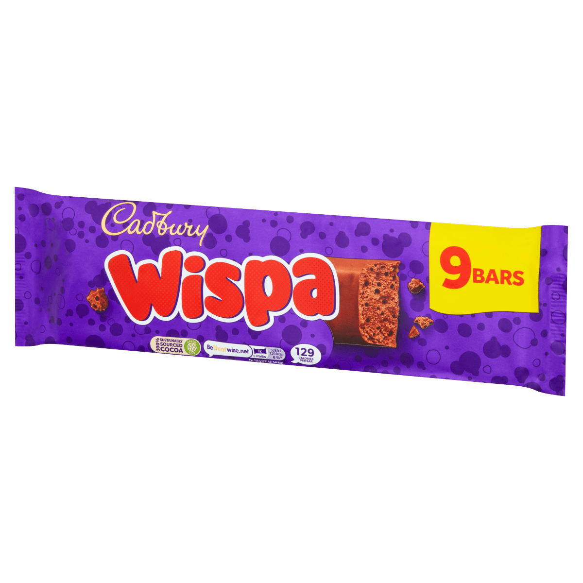 Cadbury Wispa Chocolate Bar 9 Pack 213.3g
