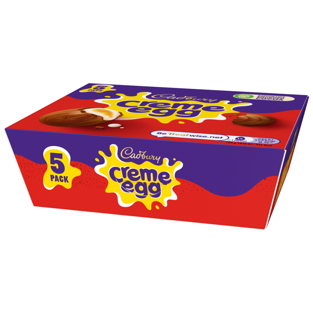 Cadbury Creme Egg Chocolate 5 Pack Multipack 200g (5 x 40g)