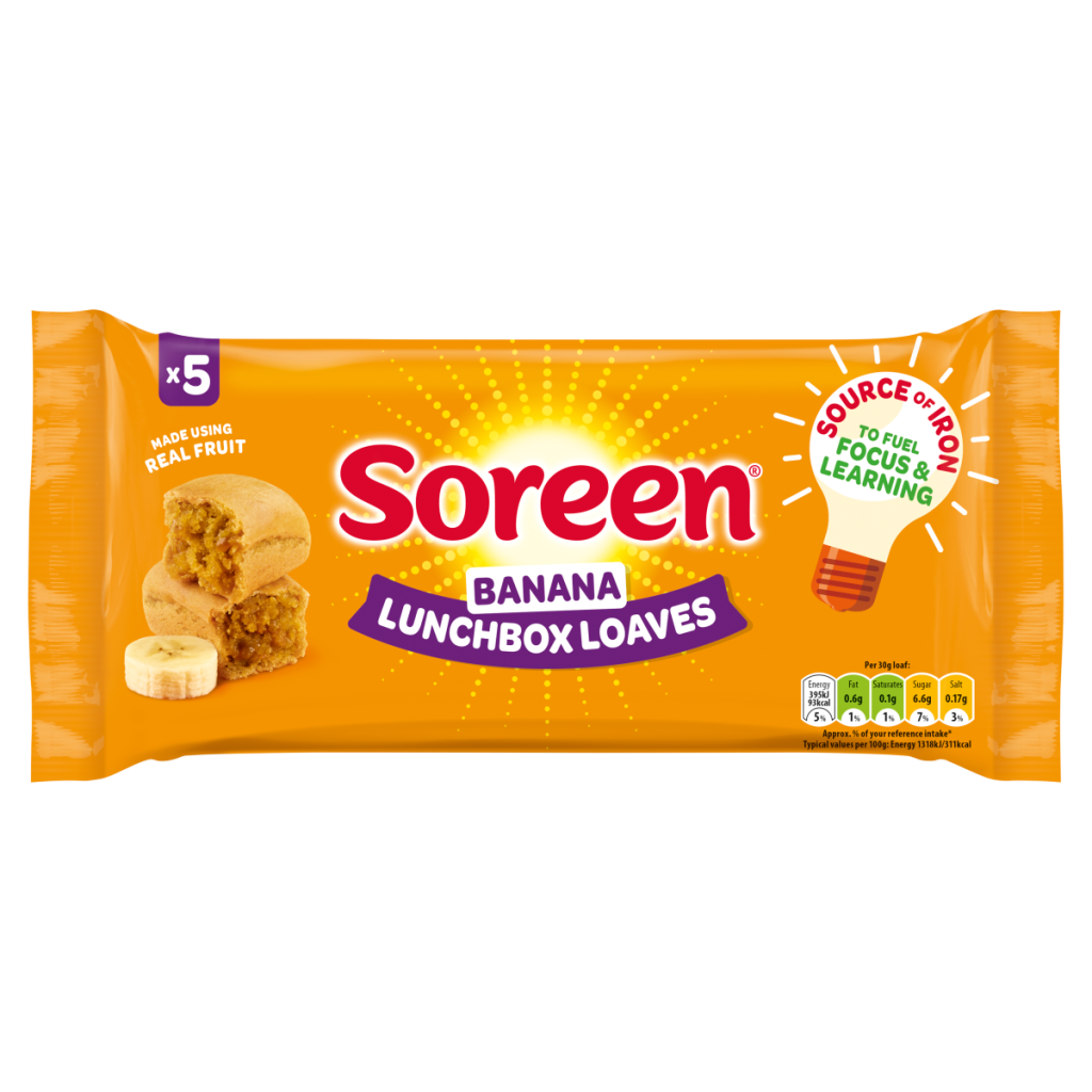 Soreen 5 Banana Lunchbox Loaves 150g