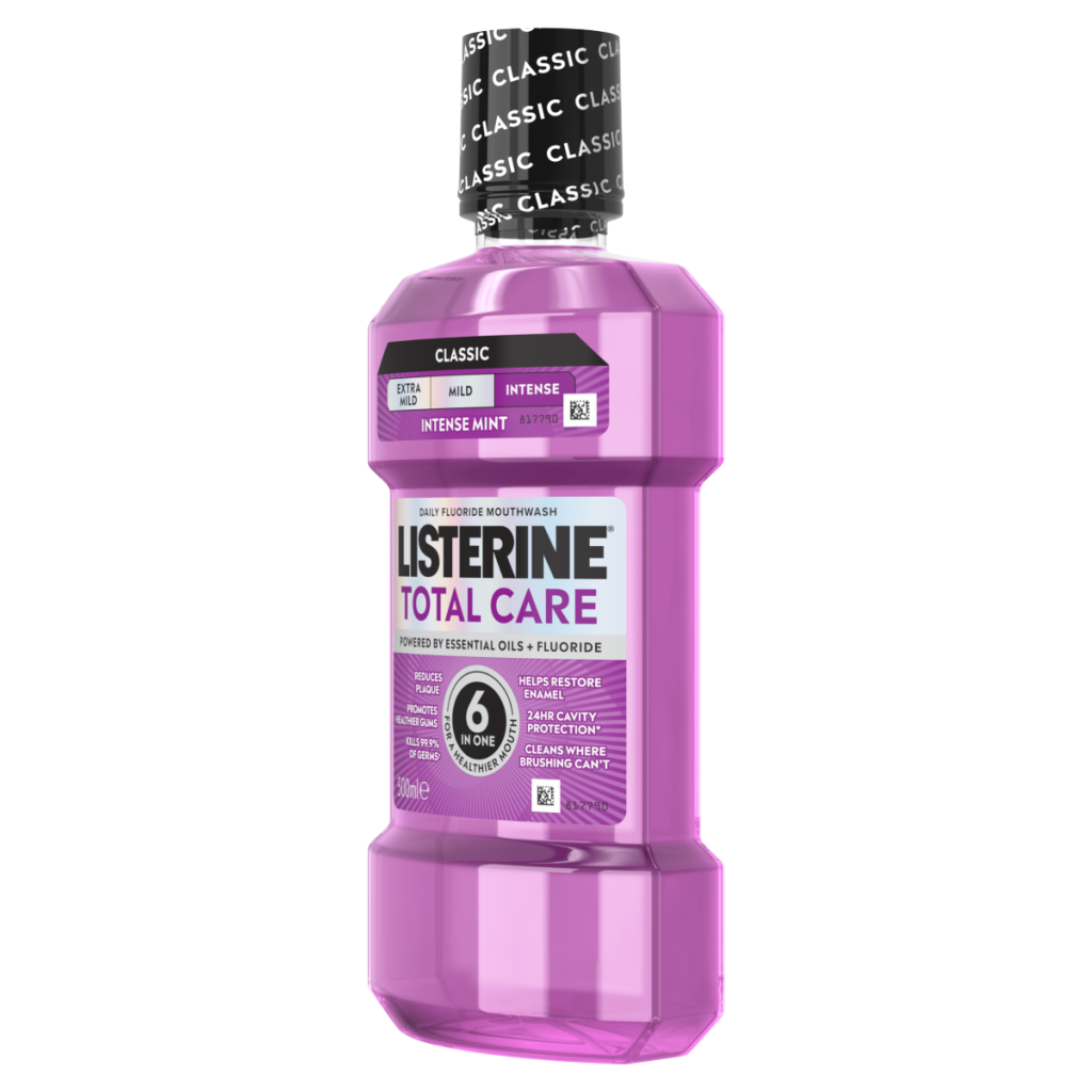 Listerine Total Care Intense Taste Classic Mouthwash 500ml