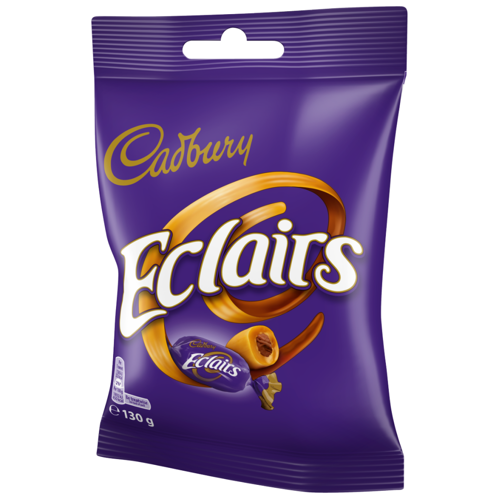 Cadbury Eclairs Chocolate Sweets Bag 130 g