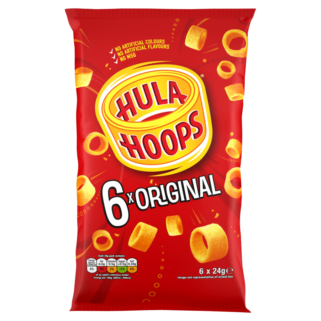 Hula Hoops Original 6 x 24g