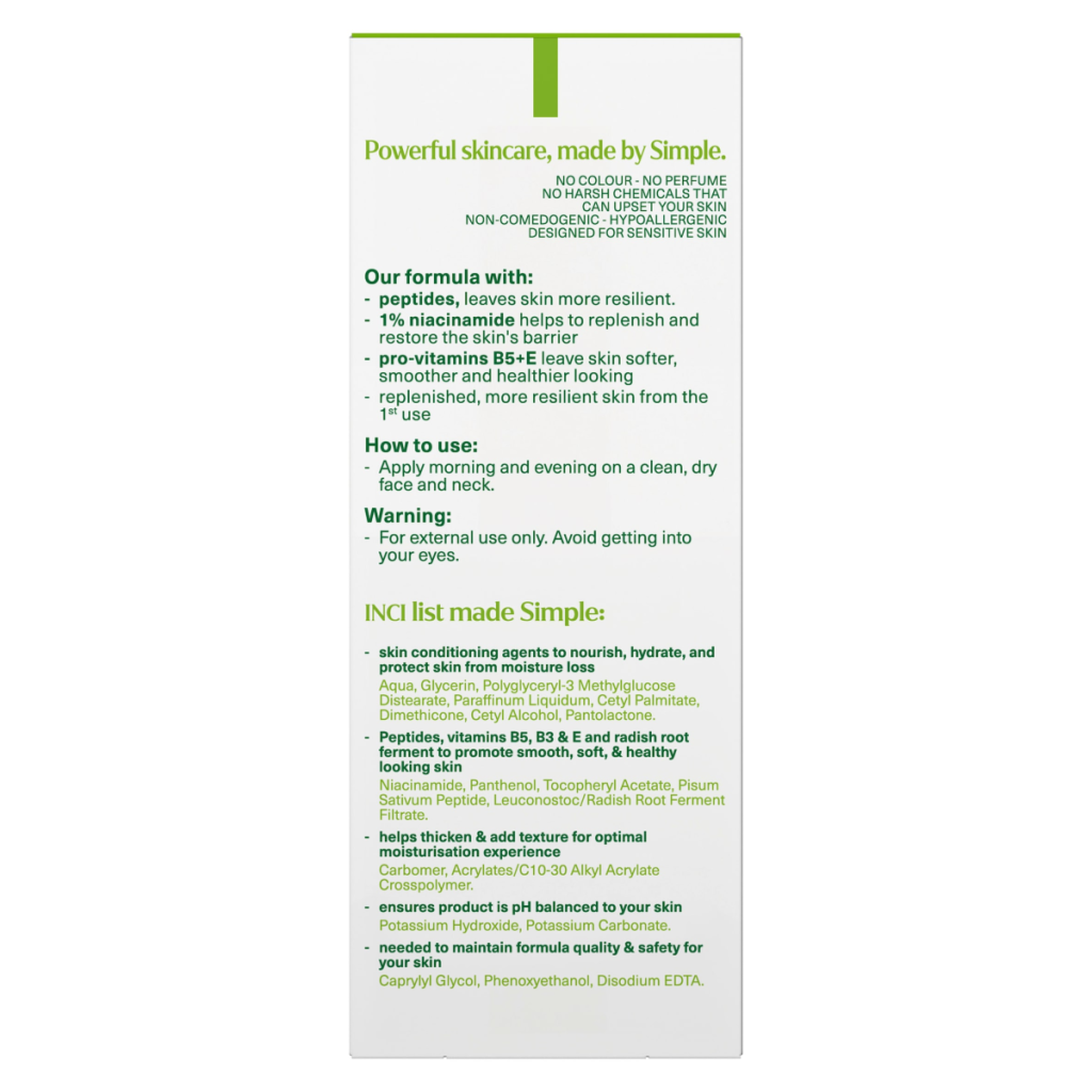 Simple Kind to Skin Hydrating Moisturiser 125 ml