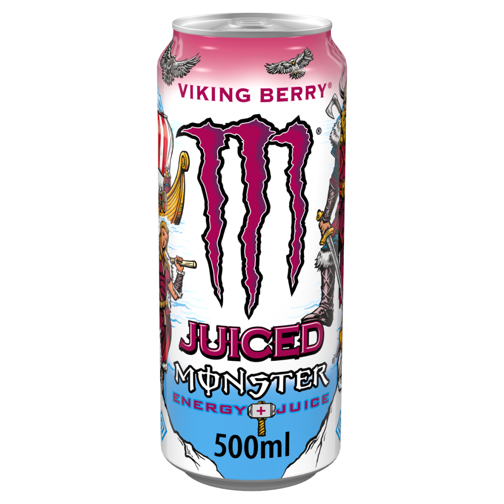 Monster Energy Drink Viking Berry 500ml Can