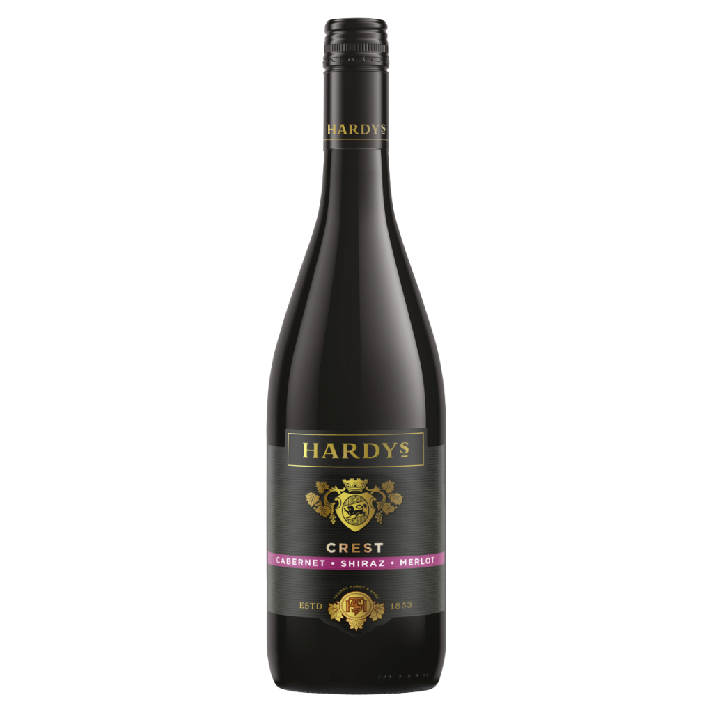 Hardys Crest Cabernet Shiraz Merlot 750ml