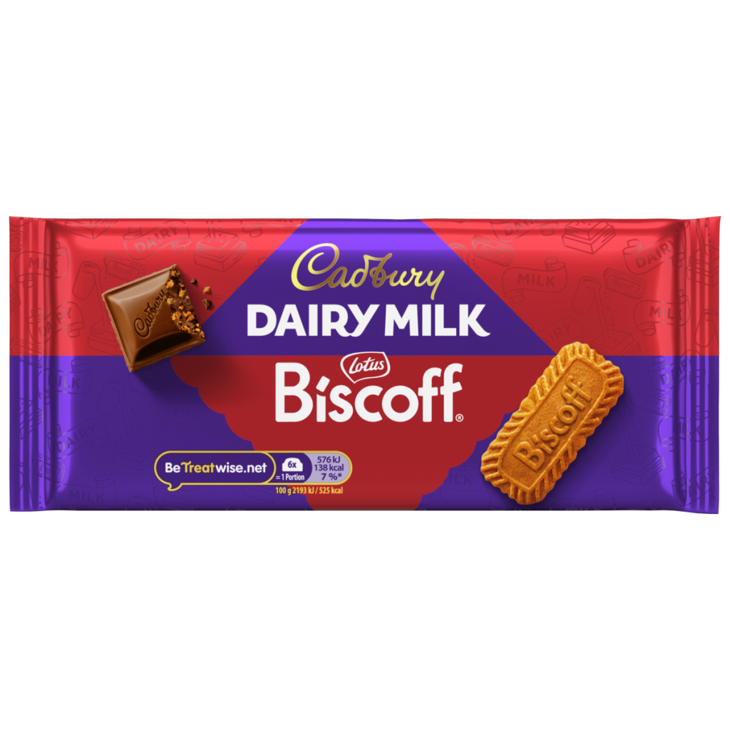 Cadbury Dairy Milk Biscoff Biscuit Chocolate Bar 105 g