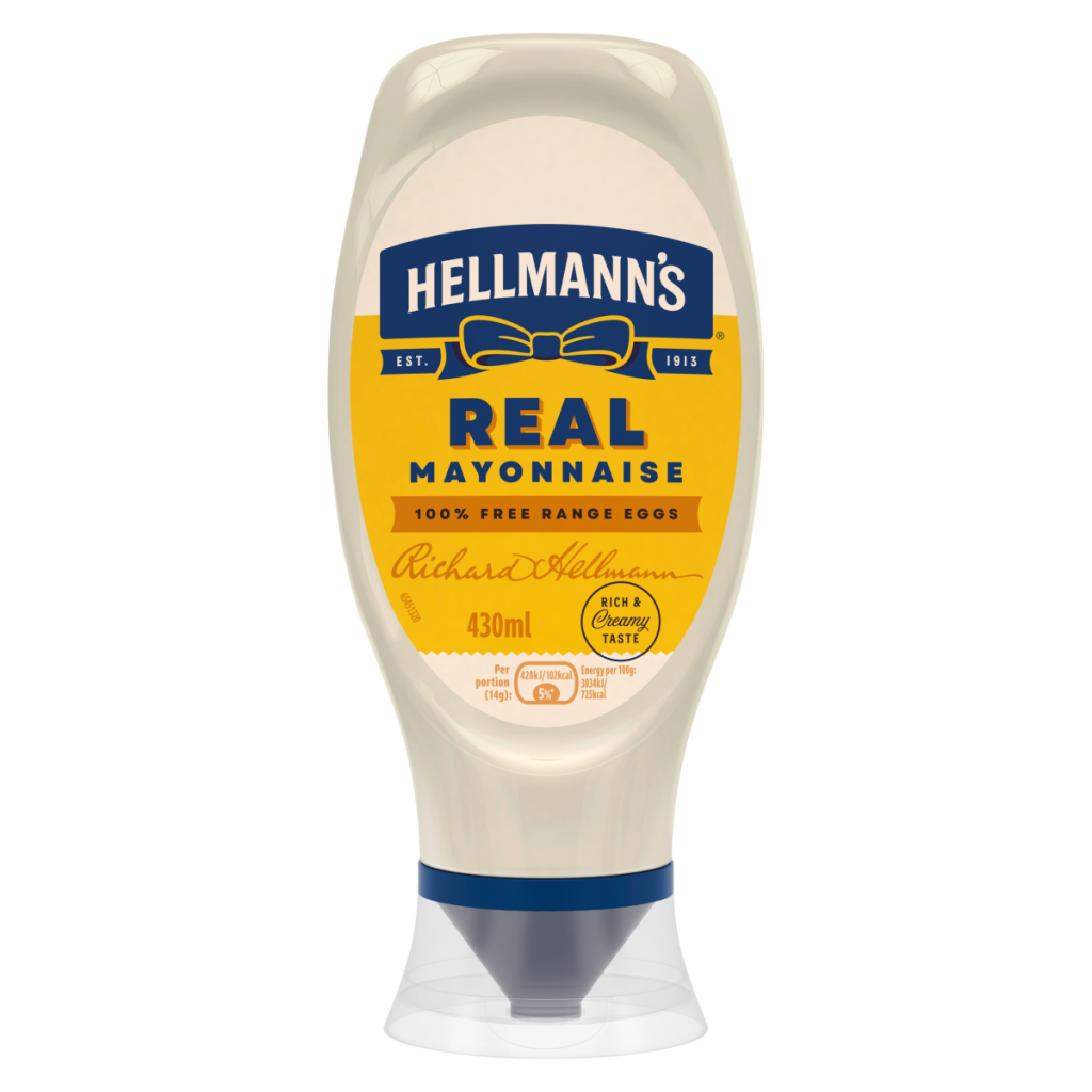 Hellmann’s Real Squeezy Mayonnaise 430ml