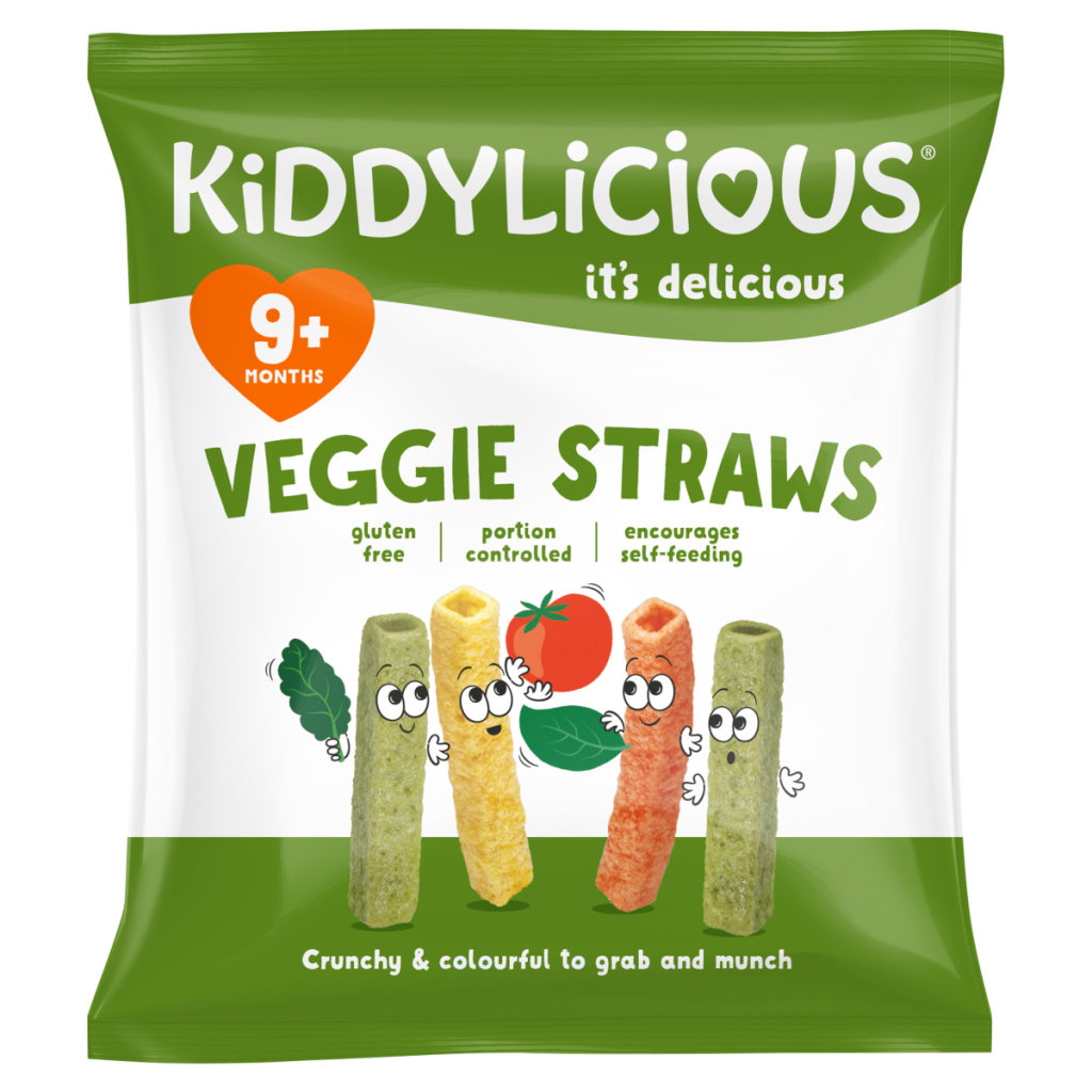 Kiddylicious Veggie Straws 9+ Months 12g