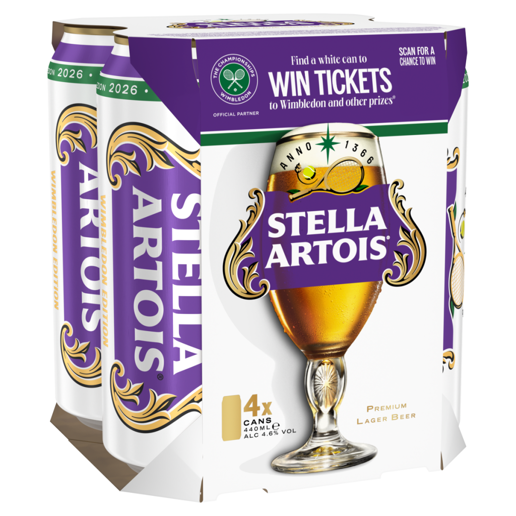 Stella Artois Premium Lager Beer 4 x 440ml